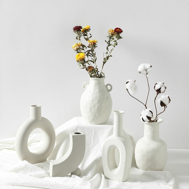 modern ceramic vase