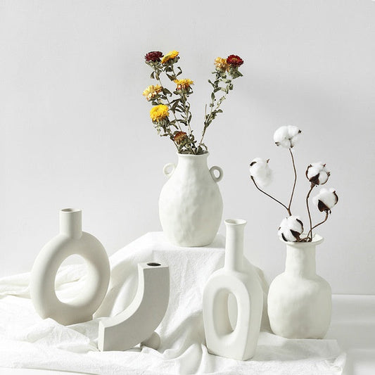 modern ceramic vase