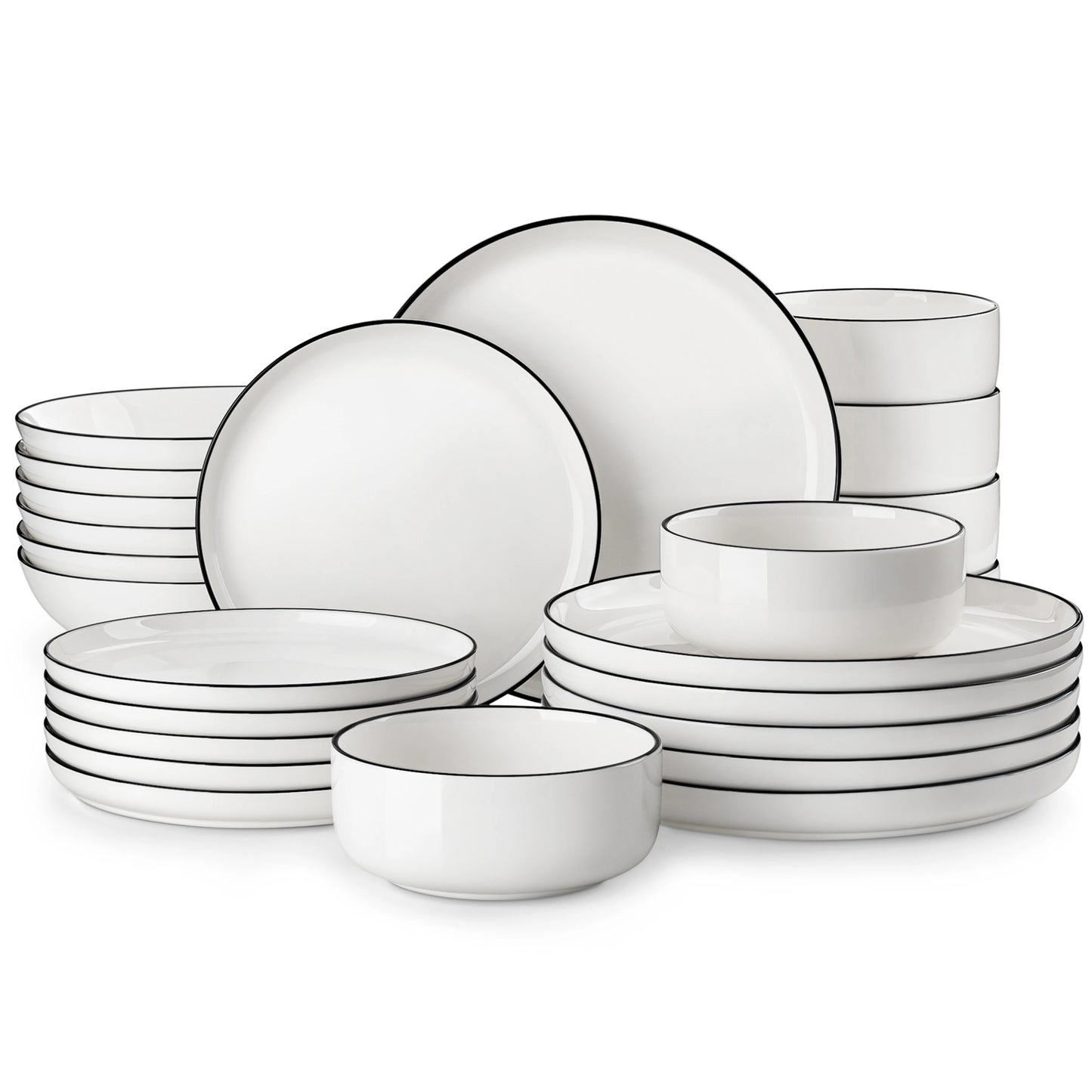 Timeless Porcelain Dinnerware Set