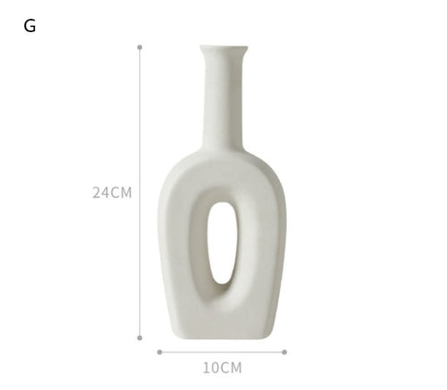 modern ceramic vase