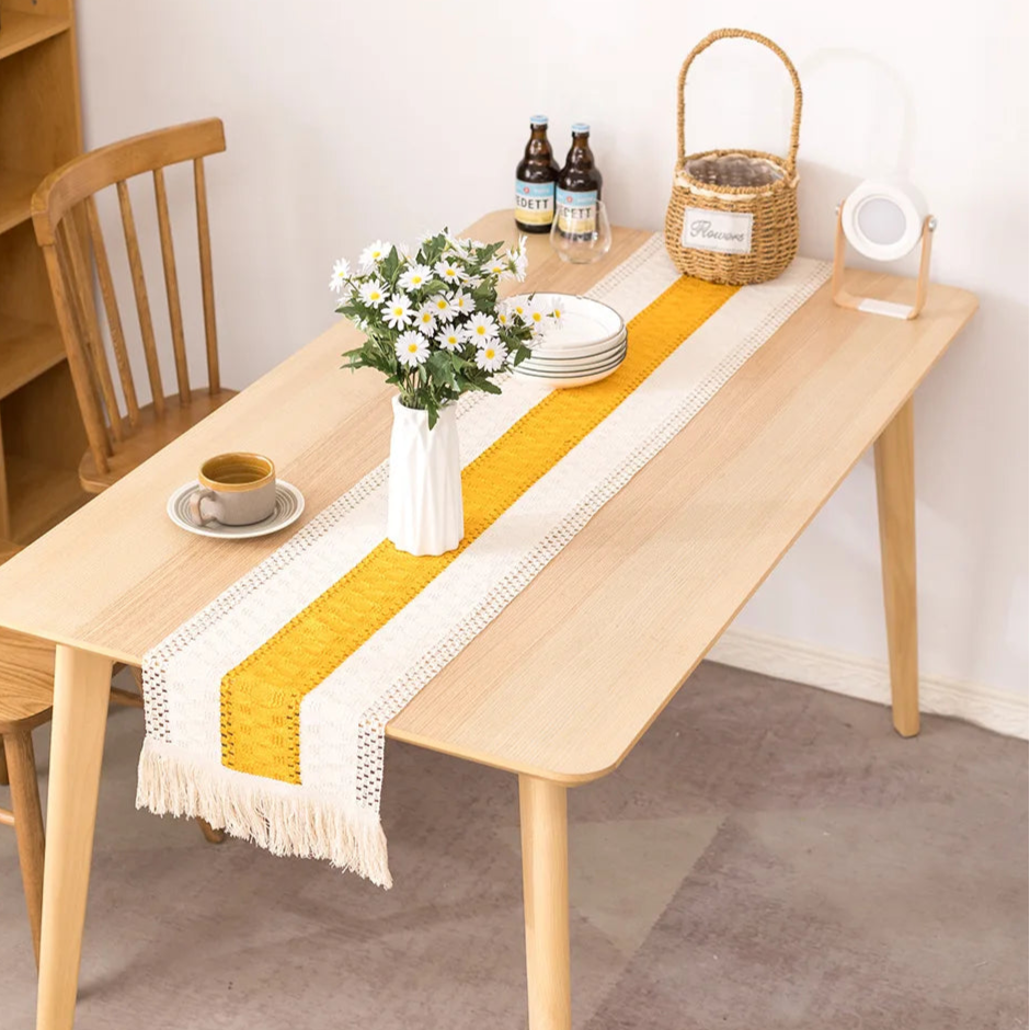 Cotton & Linen Table Runner