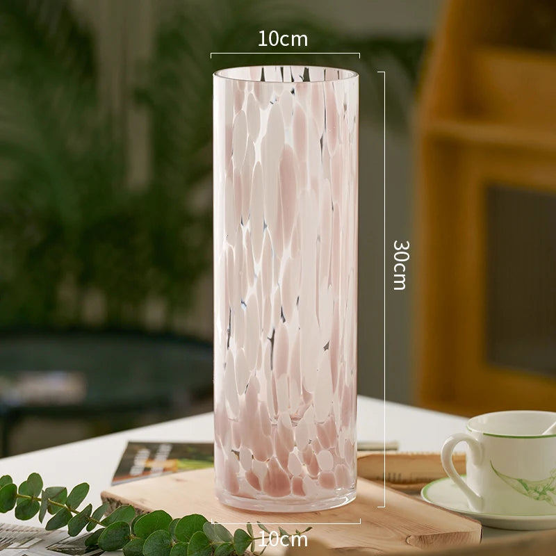 Glass Vase Pink