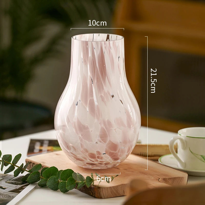 Glass Vase Pink