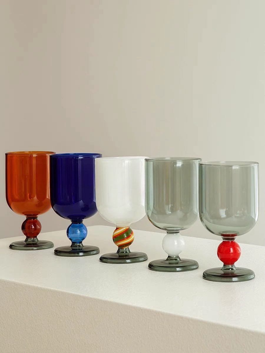 Gumballs Wine Glass