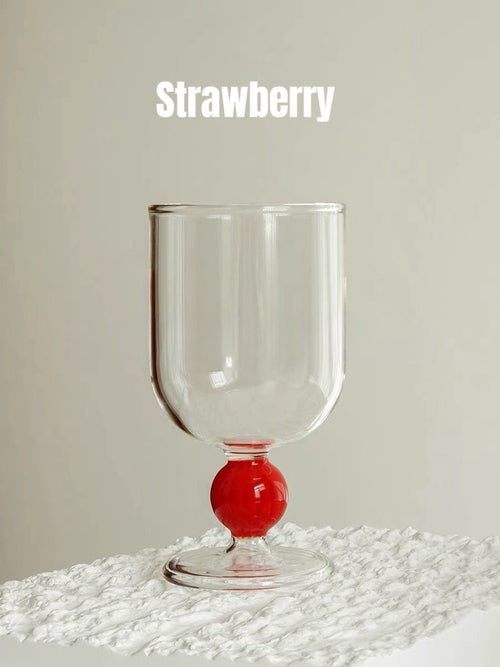 Gumballs Wine Glass
