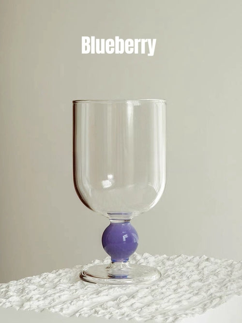 Gumballs Wine Glass
