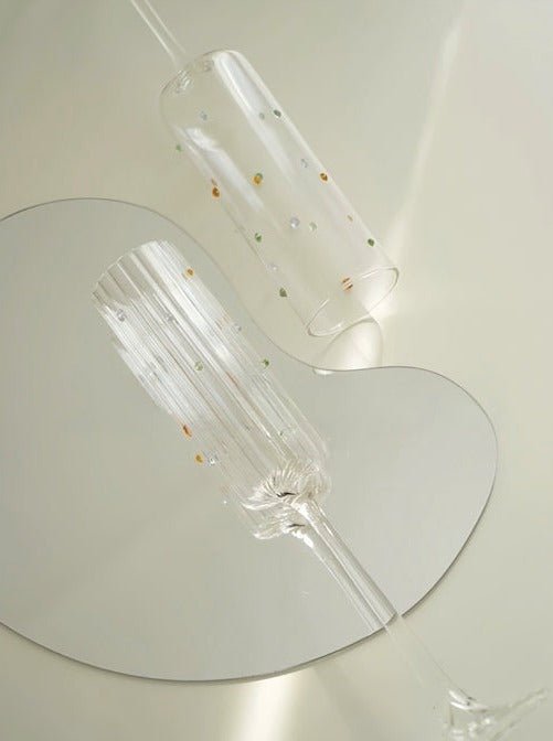 Sprinkles Champagne Glass Set