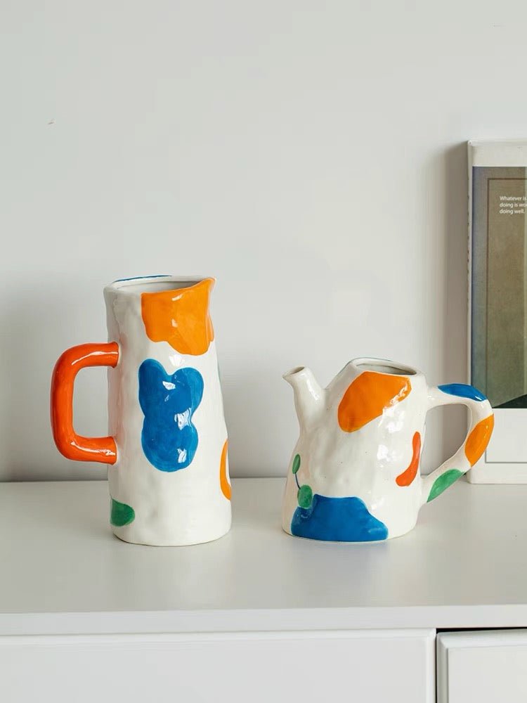 Handpainted Ceramic Vase